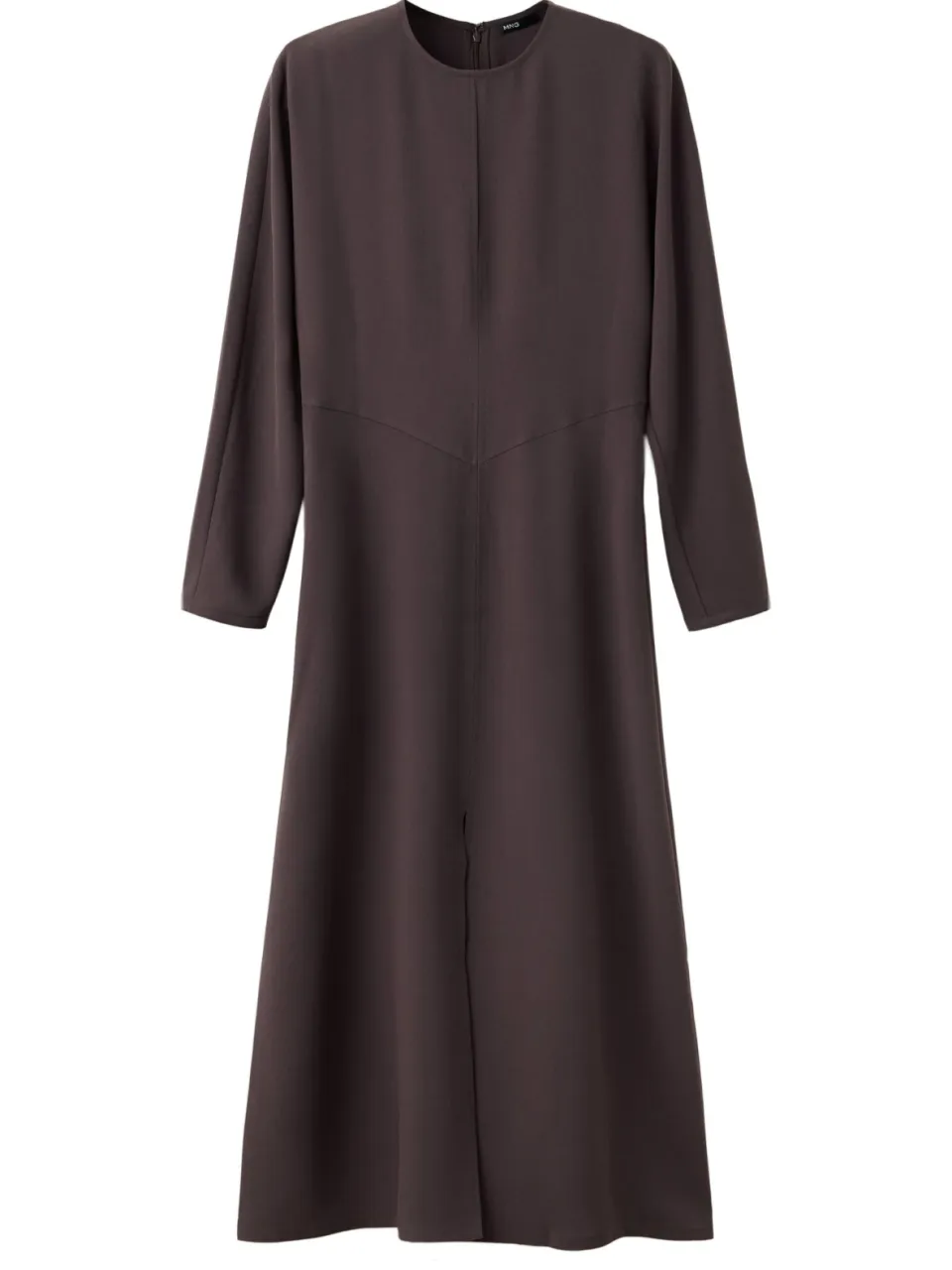Mango midi jurk - bruin, foto 2