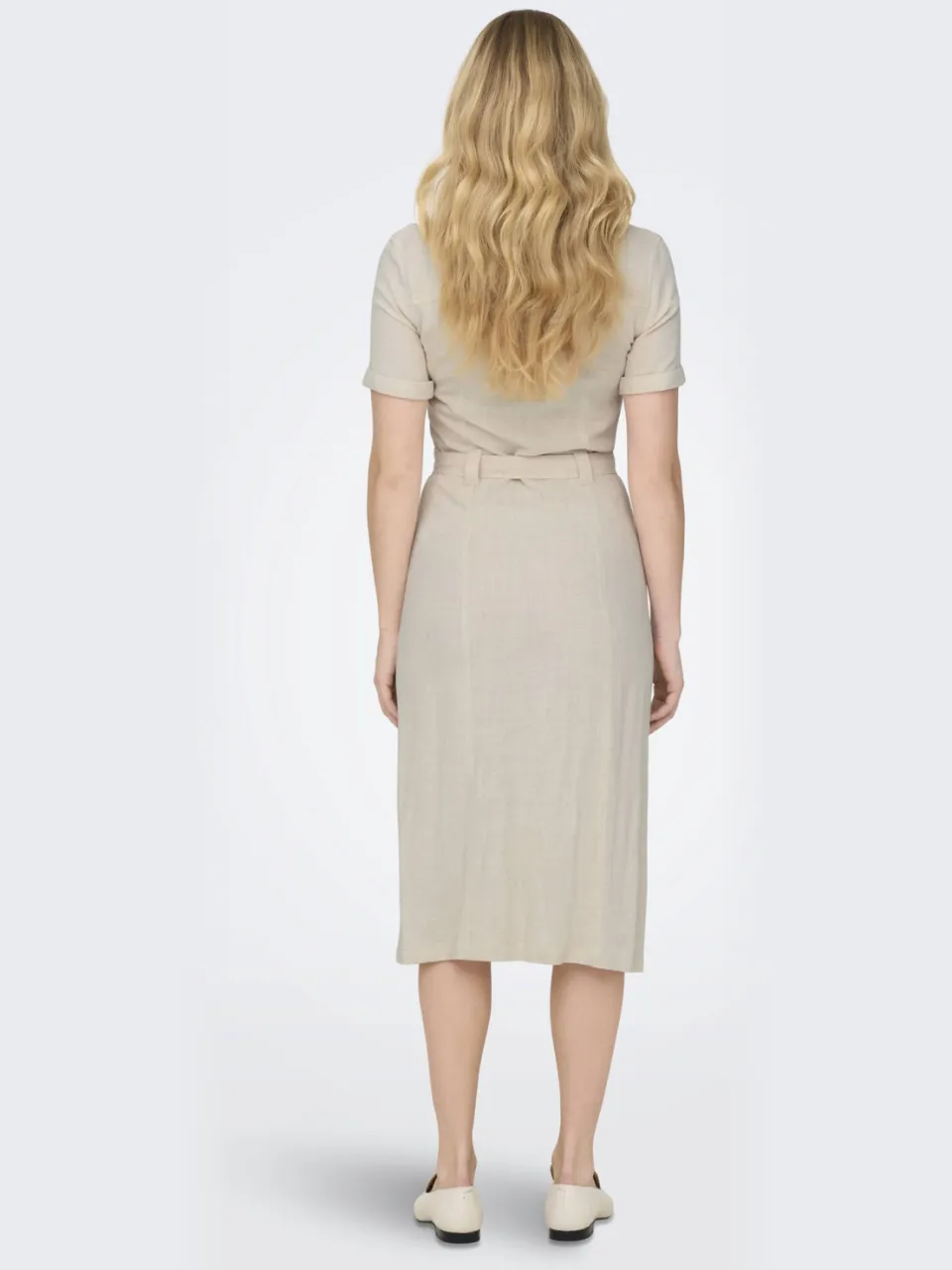 Only blousejurk ecru, foto 3