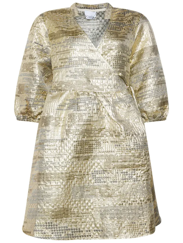 Noella Jannie Aya-jurk in goud