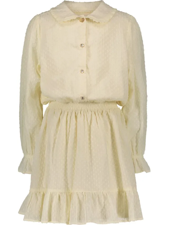 Le Chic Jurk SWANKA C408-5833 Dreamy Creamy