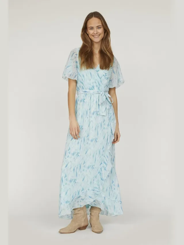Sisters Point Gush-dr6 Dames Jurk - Blue/Green