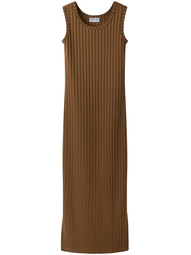 NAME IT Jurk Lange slim fit Sepia1