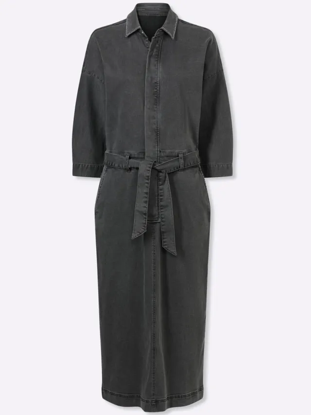 Jeansjurk light grey-denim
