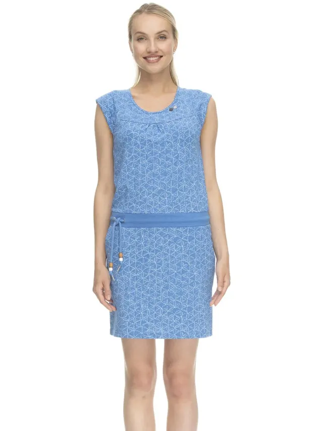 Ragwear Damesjurk Ragwear Penellope Print blauw