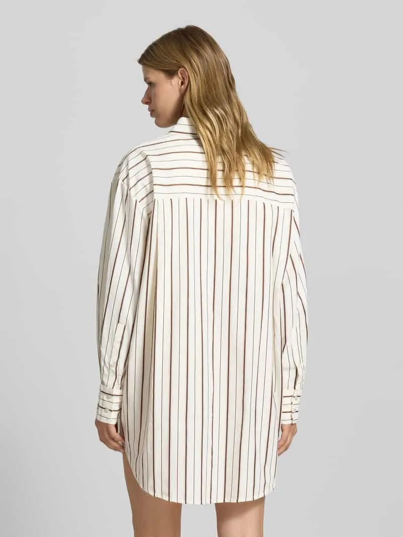 LeGer Overhemdjurk met borstzak offwhite, foto 4