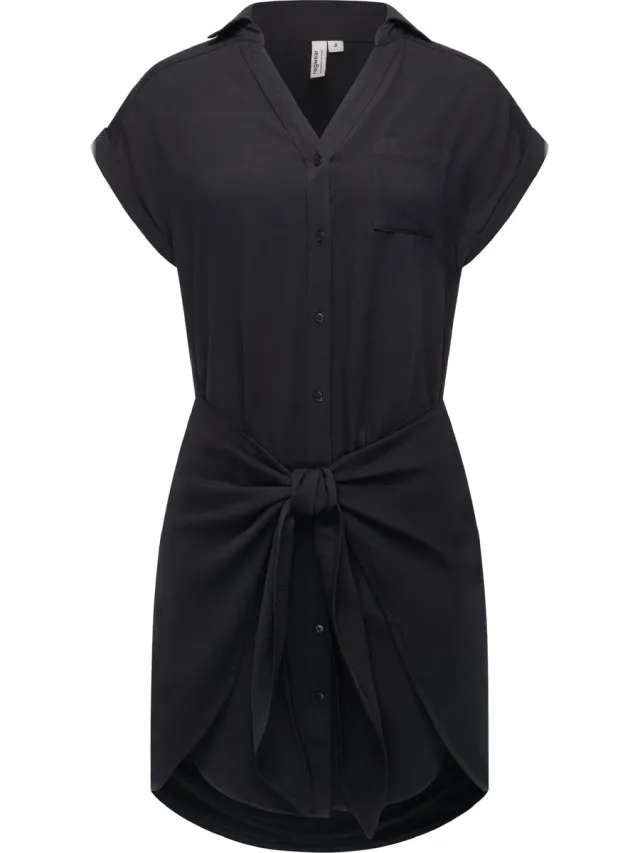 Ragwear Dames Blouse jurk Black