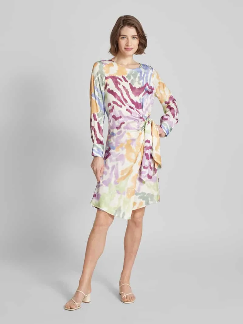 Smith and Soul Knielange jurk met knoopdetail Offwhite
