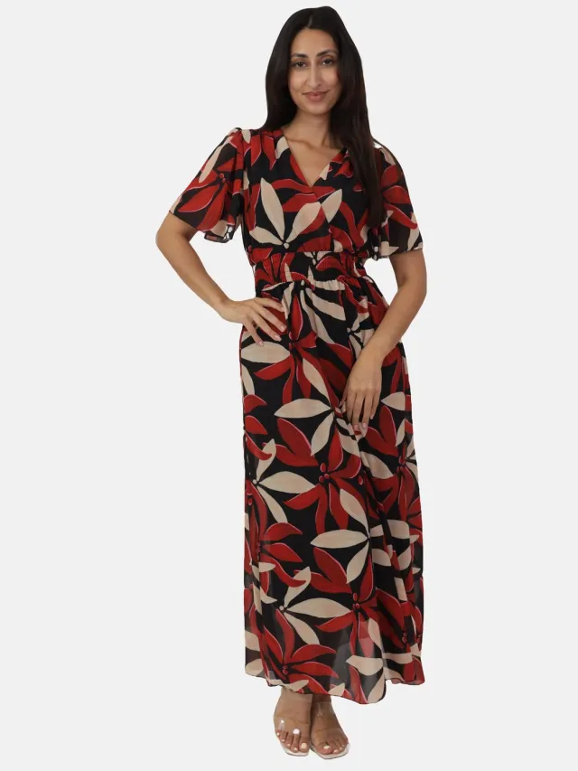 Elara Maxikleid Schwarz