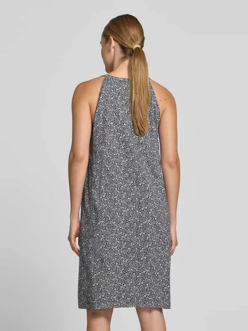 Marc O'Polo loose fit vrijetijdsjurk van puur katoen marineblauw, foto 3
