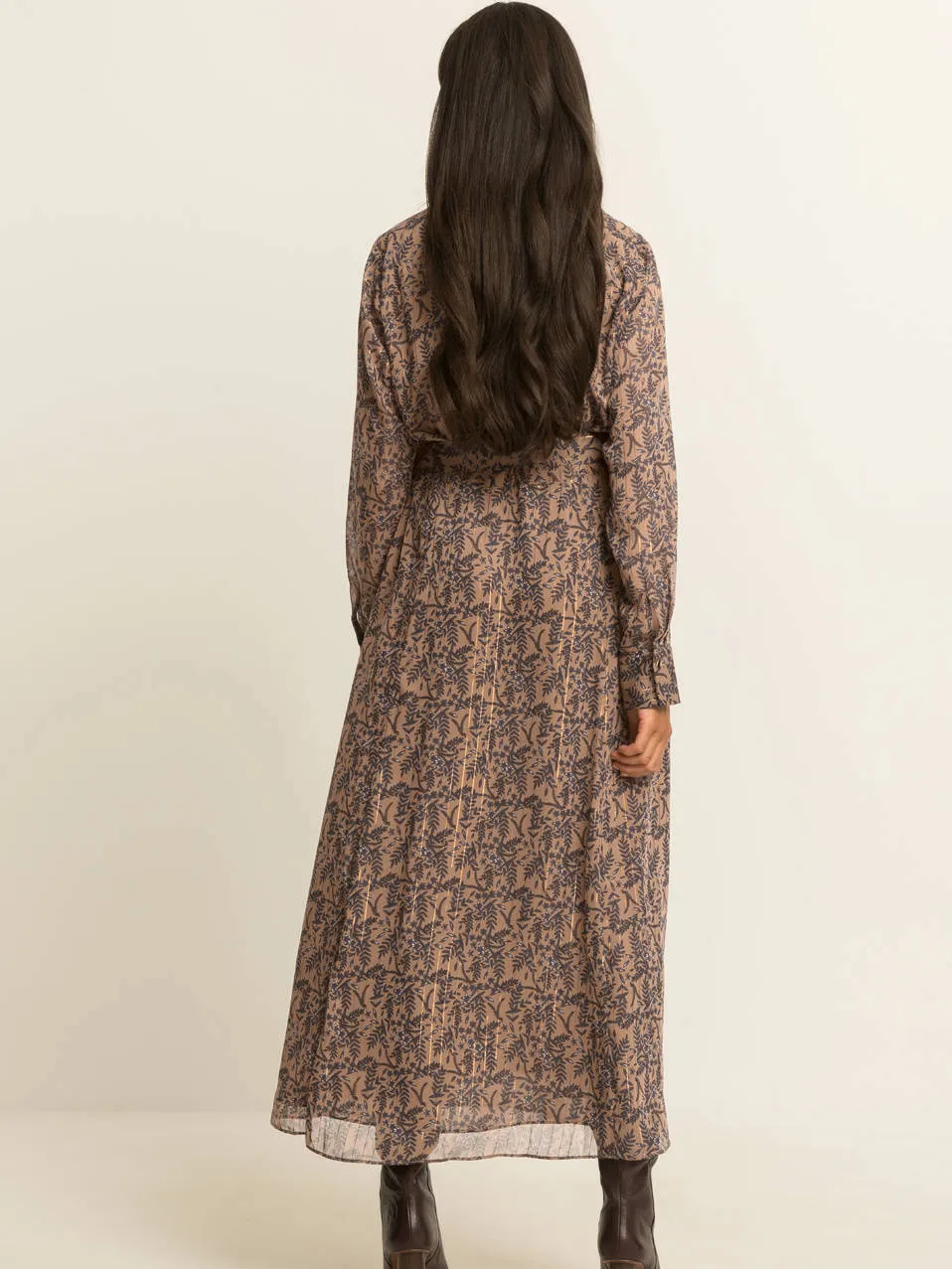 Expresso blousejurk met ceintuur en print - meerkleurig multi, foto 3