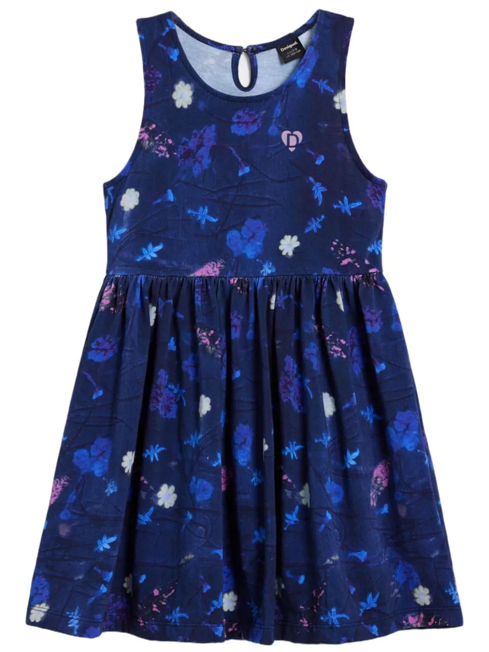Desigual A-lijn jurk donkerblauw, foto 2