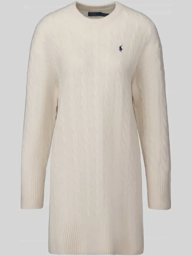 Polo Ralph Lauren Tricotjurk van mix van wol en kasjmier wit, foto 2