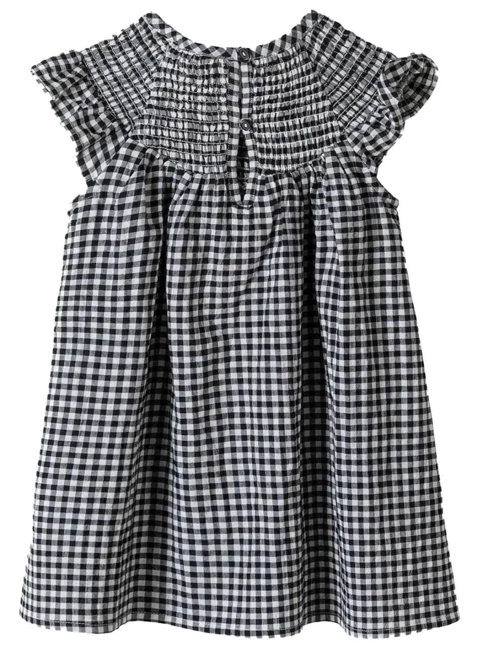 Minoti Meisjes Rook Frill Jurk (Grijs), foto 2