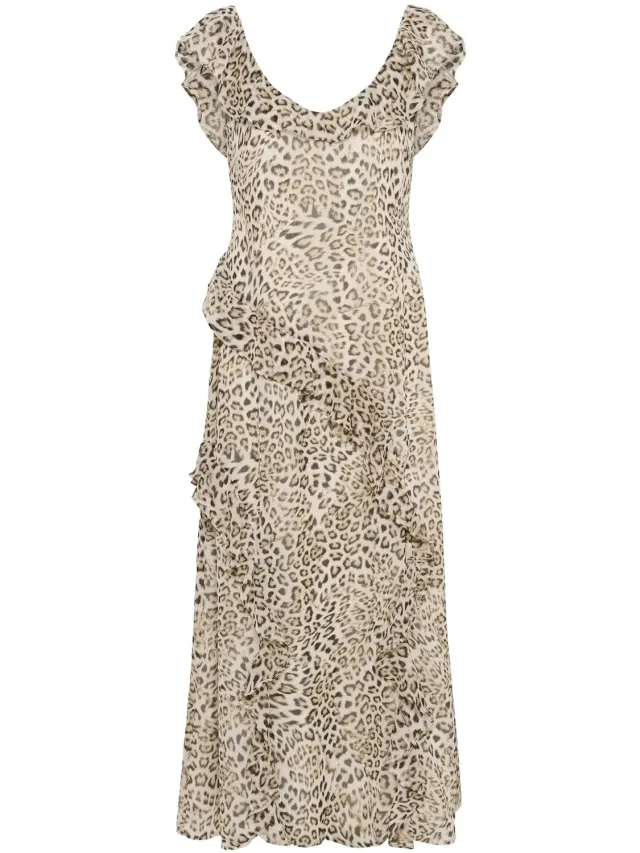 SOAKED IN LUXURY Damesjurk Soaked in Luxury Anaya luipaardprint
