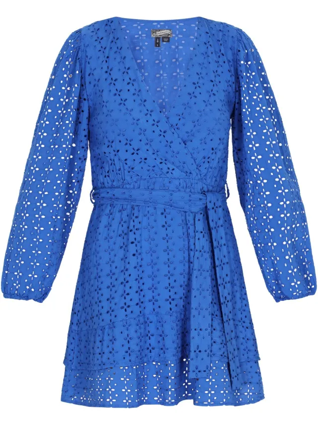 DREIMASTER jurk KONING BLAUW