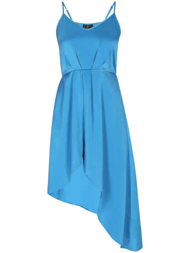Faina Jurk Dames blauw, foto 2