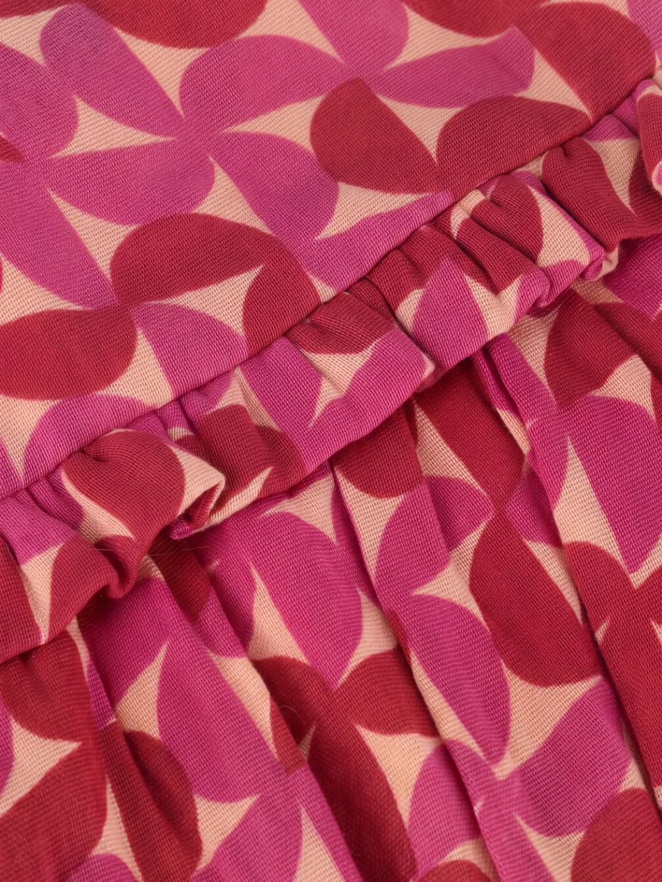 PETIT BLUSH Meisjes Jurken Ruffle Dress Grafic - Multi, foto 3