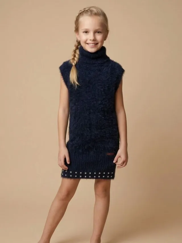 HILAL AKINCI KIDS Jeugdjurk Marineblauw