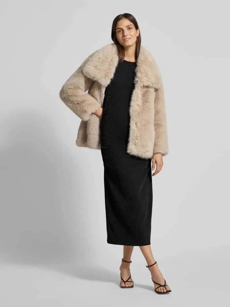 Soyaconcept Maxi-jurk met ronde hals, model 'ANDINE' zwart, foto 3