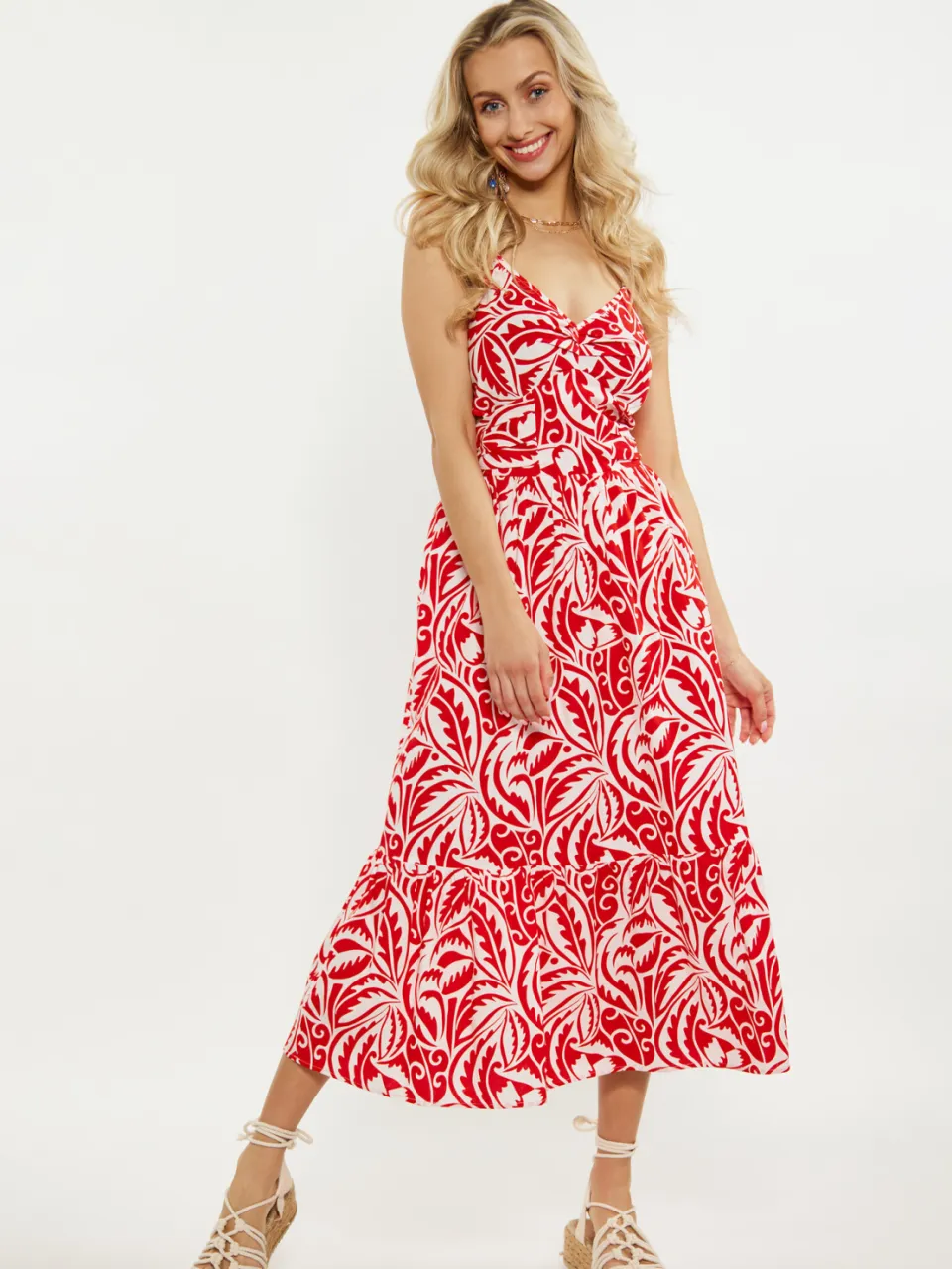 IZIA Jurk Dames rood