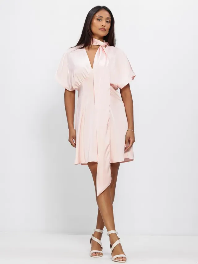 Y.A.S. YAS Dames Jurken Yasannalina Ss Dress S. - Lichtroze