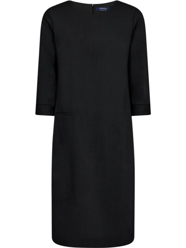 Sunwill Dames Jurk Sunwill | Model 698-722 115 | antraciet | A-shaped
