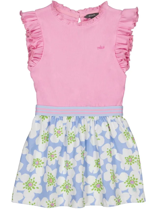 Quapi Fabienne jurk roze