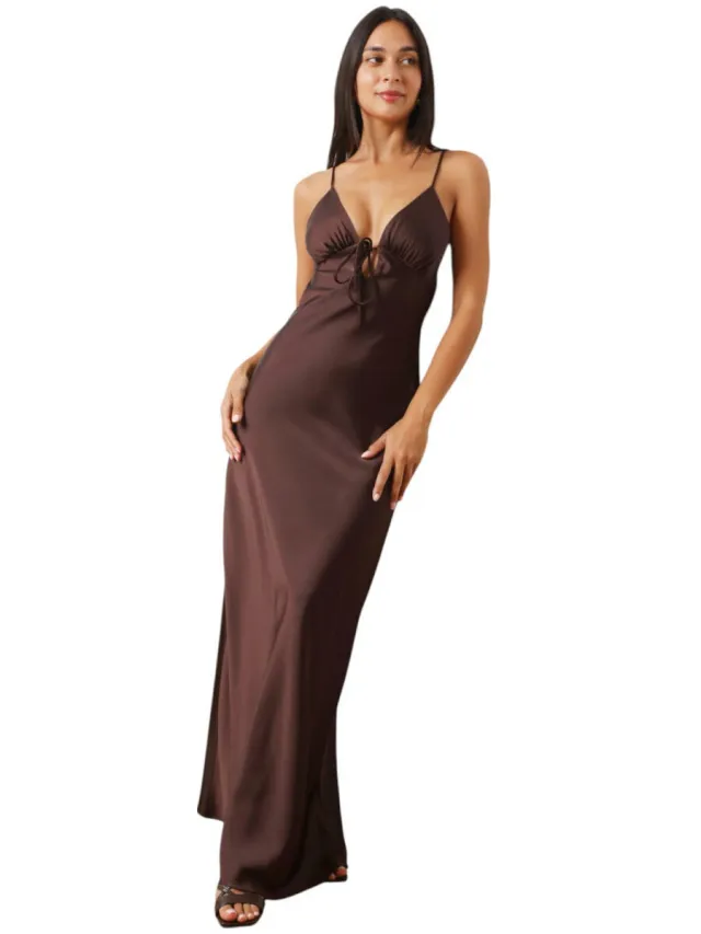 La Modeuse Jurk La Modeuse 79347_P188741 Bruin