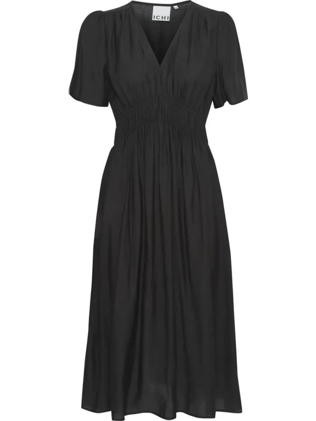 Ichi IHQUILLA DR Dames Jurk Black