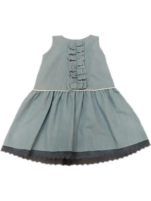 Villalobos Jurk Villalobos 18V010J Blauw