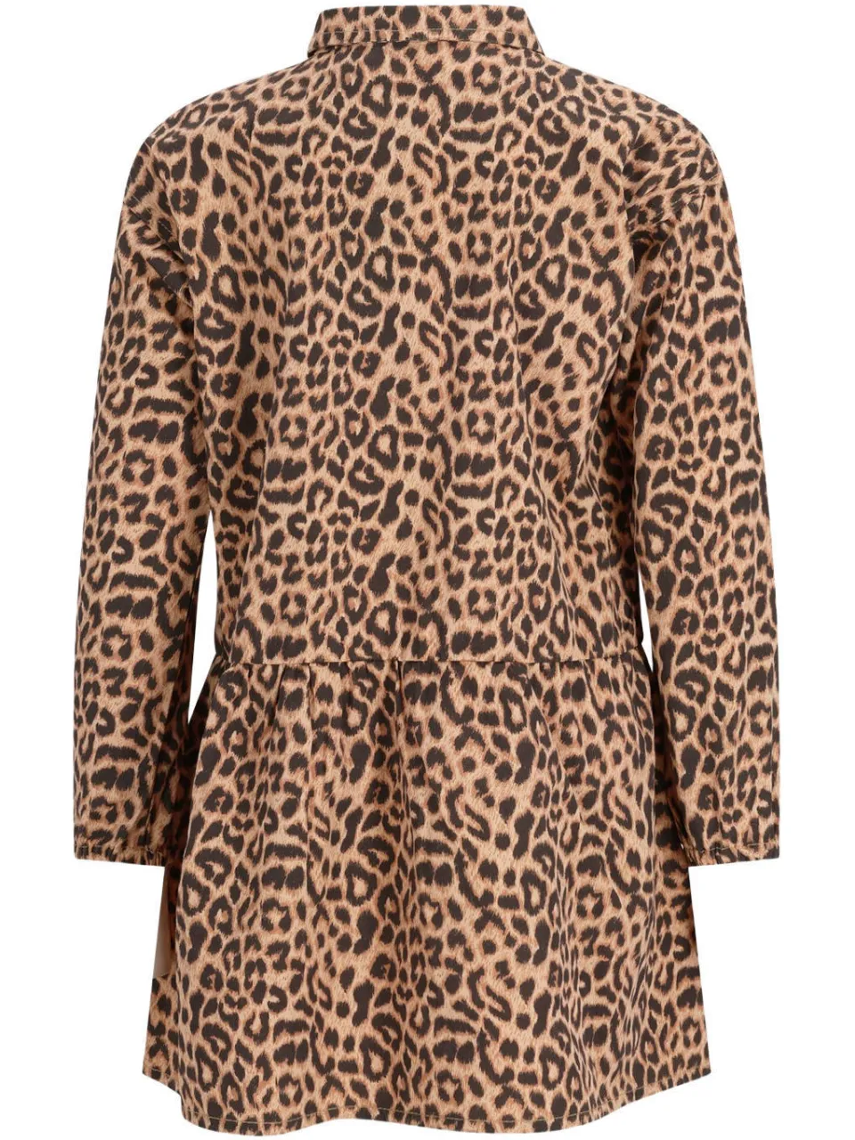 Like Flo korte blousejurk met panterprint bruin, foto 3