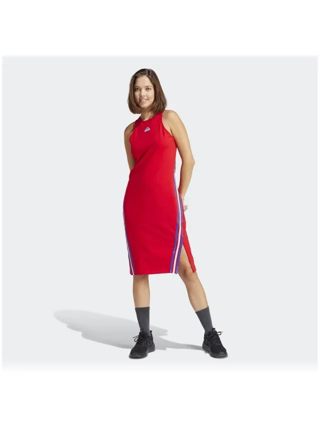 Adidas Jurk adidas IS8341 Rood