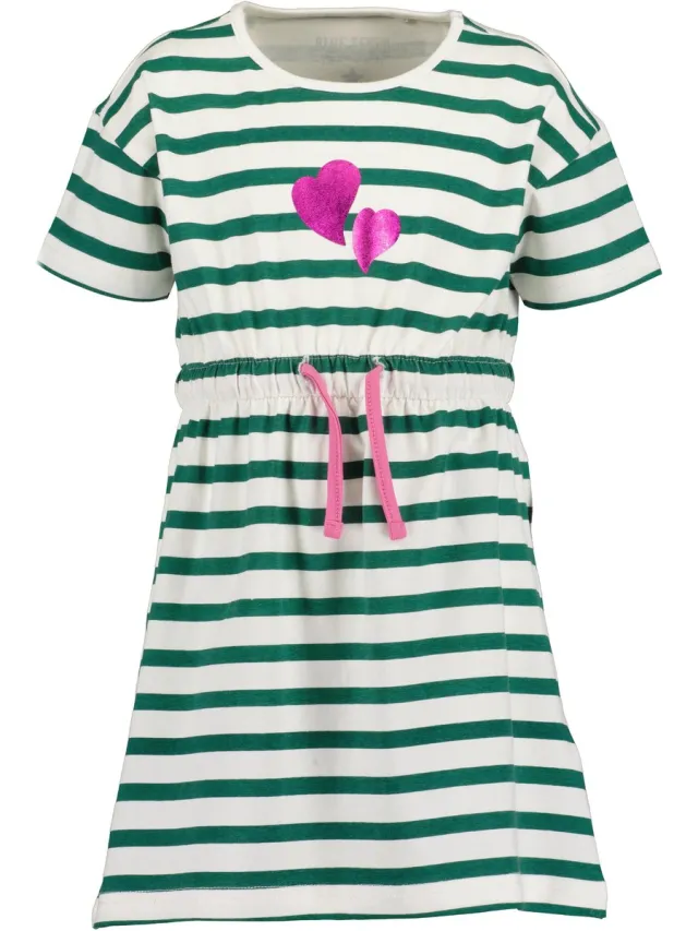 Blue Seven Jurk - Green - Maat groen