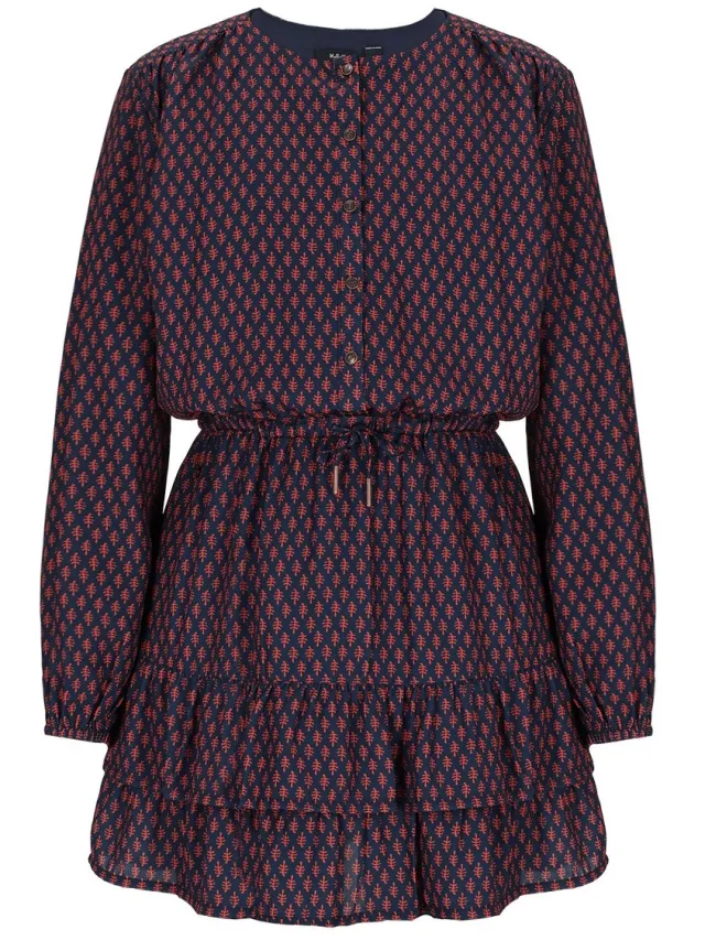 NoBell’ NoBell' - Mayal Dotted Dress - Navy Blazer-164