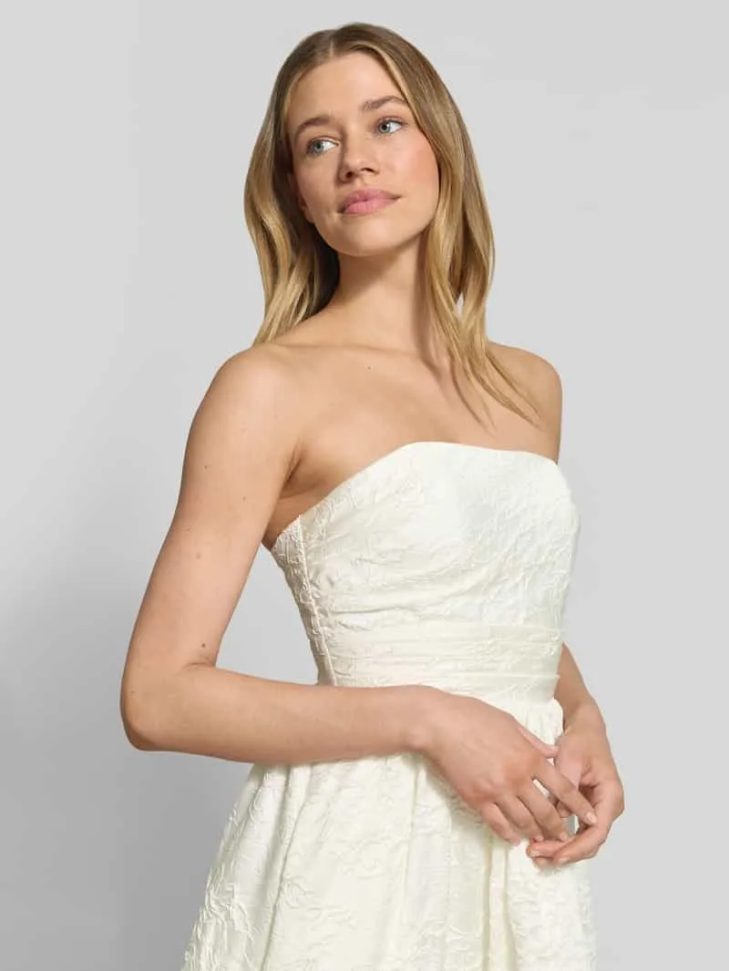 Hey Kyla mini-jurk met all-over bloemenmotief stitching offwhite, foto 3