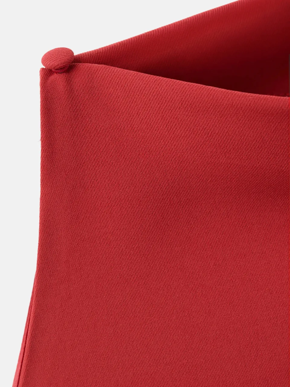 Mango midi jurk met split - rood, foto 3