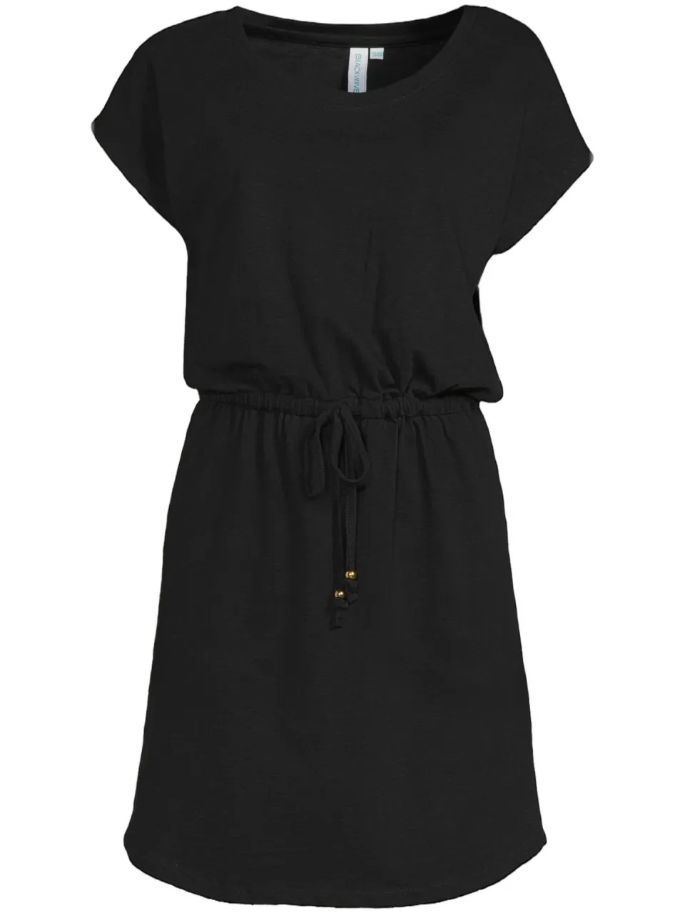 BEACHWAVE strandjurk zwart, foto 2