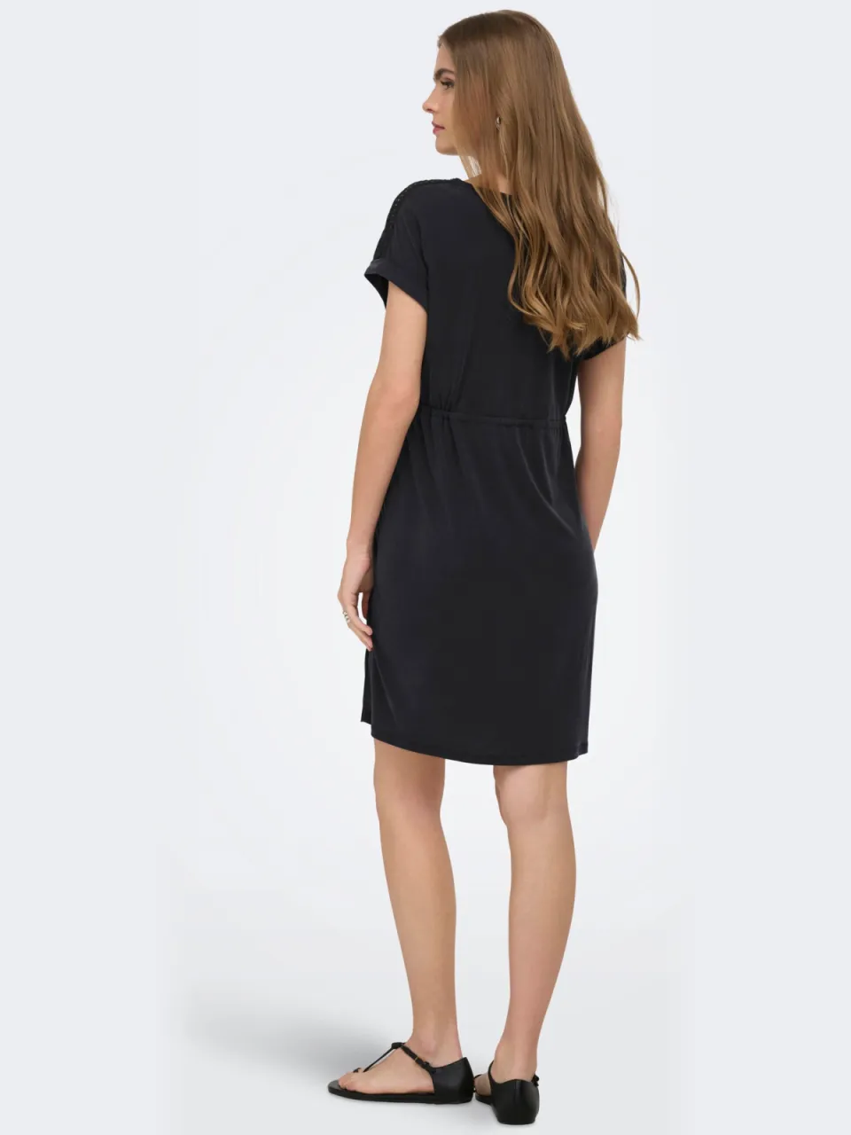Only Maternity midi zwangerschapsjurk zwart, foto 3