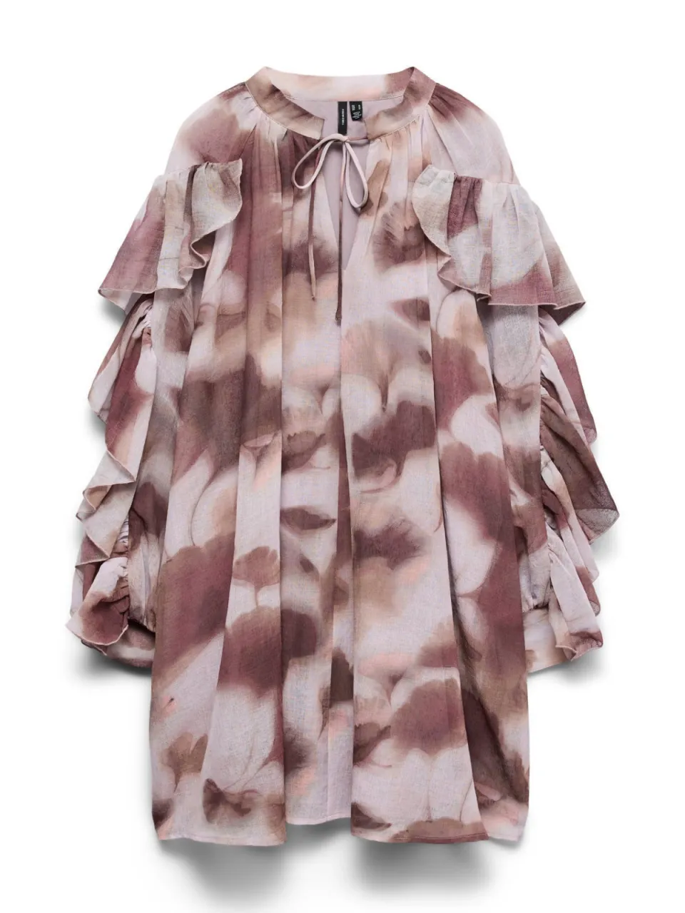 Vero Moda x Noor de Groot A-lijn jurk roze, foto 2