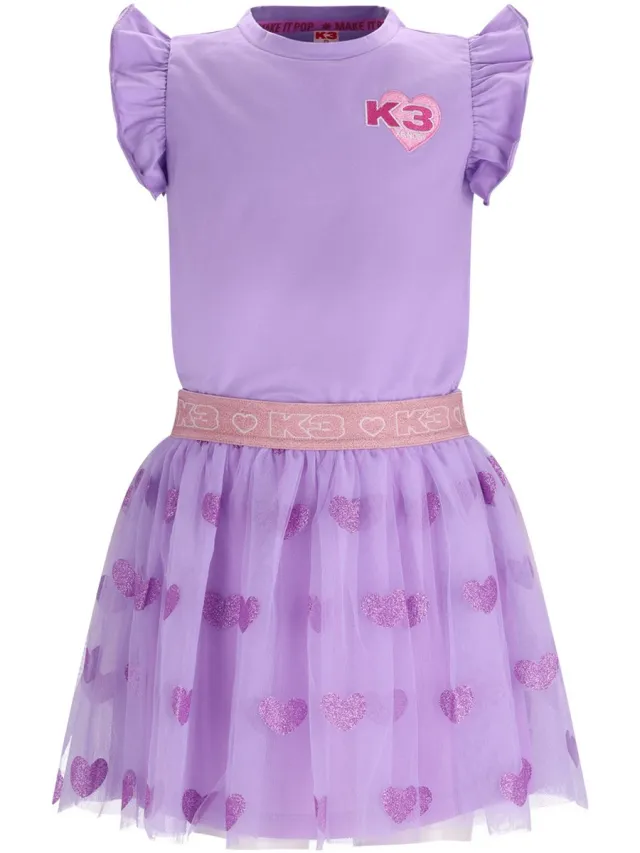 B.Nosy K3 Jurk lila Y604-5842-152 Lavendula