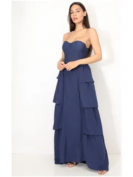 Jurk La Modeuse 71318_P167567 blauw, foto 2