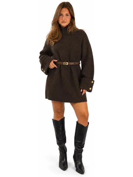 Nikkie Opole dress Bruin