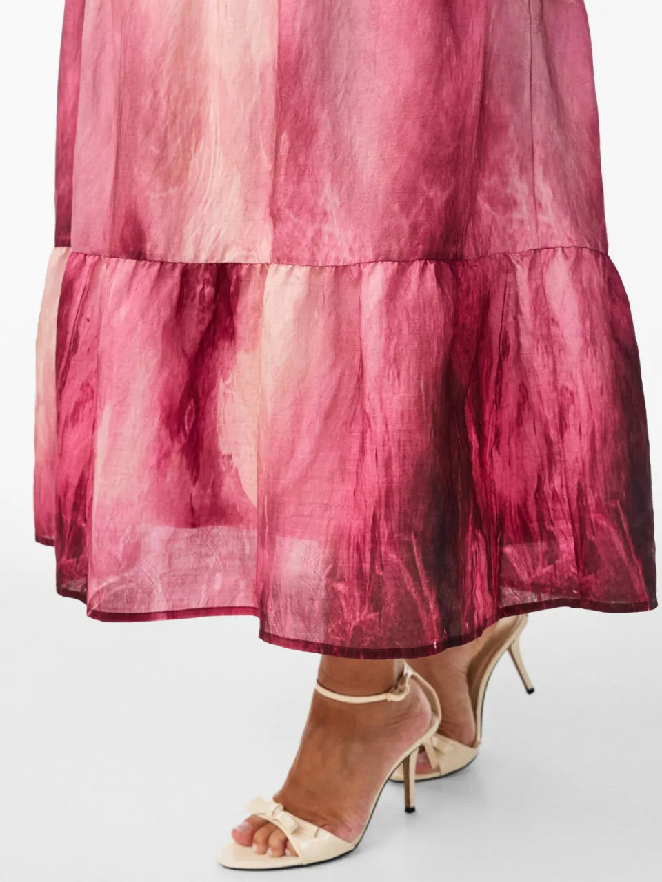 Zizzi halter midi jurk Plus Size - roze, foto 5