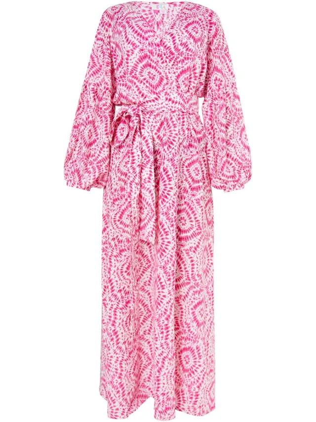 IZIA Maxi-jurk met print roze