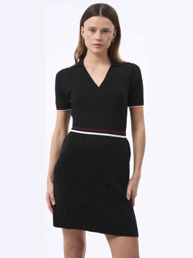 FELIX HARDY Midi Zomer Kleid Dames Zwart