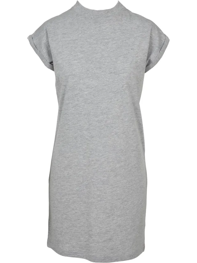 Urban Classics Dames/Dames Schildpad Jurk met Verlengde Schouder (Grijs)