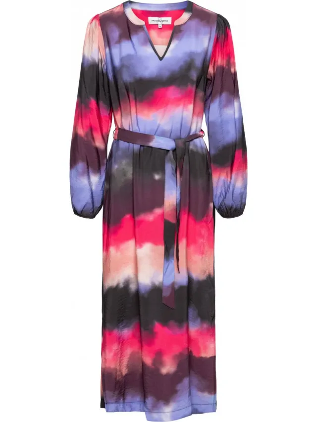 &Co Woman AVENA WATERCOLOR LINE S-Pink multi multicolor