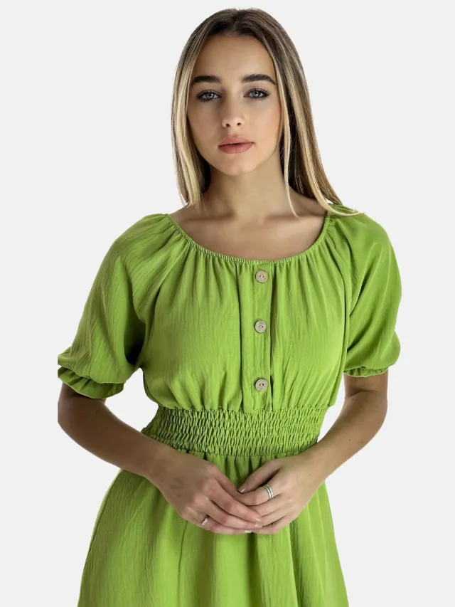 Elara Minikleid Grün