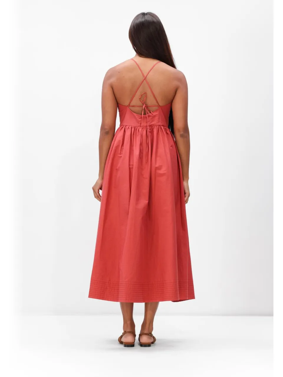 Suncoo Dames Jurken Cover - Rood, foto 3
