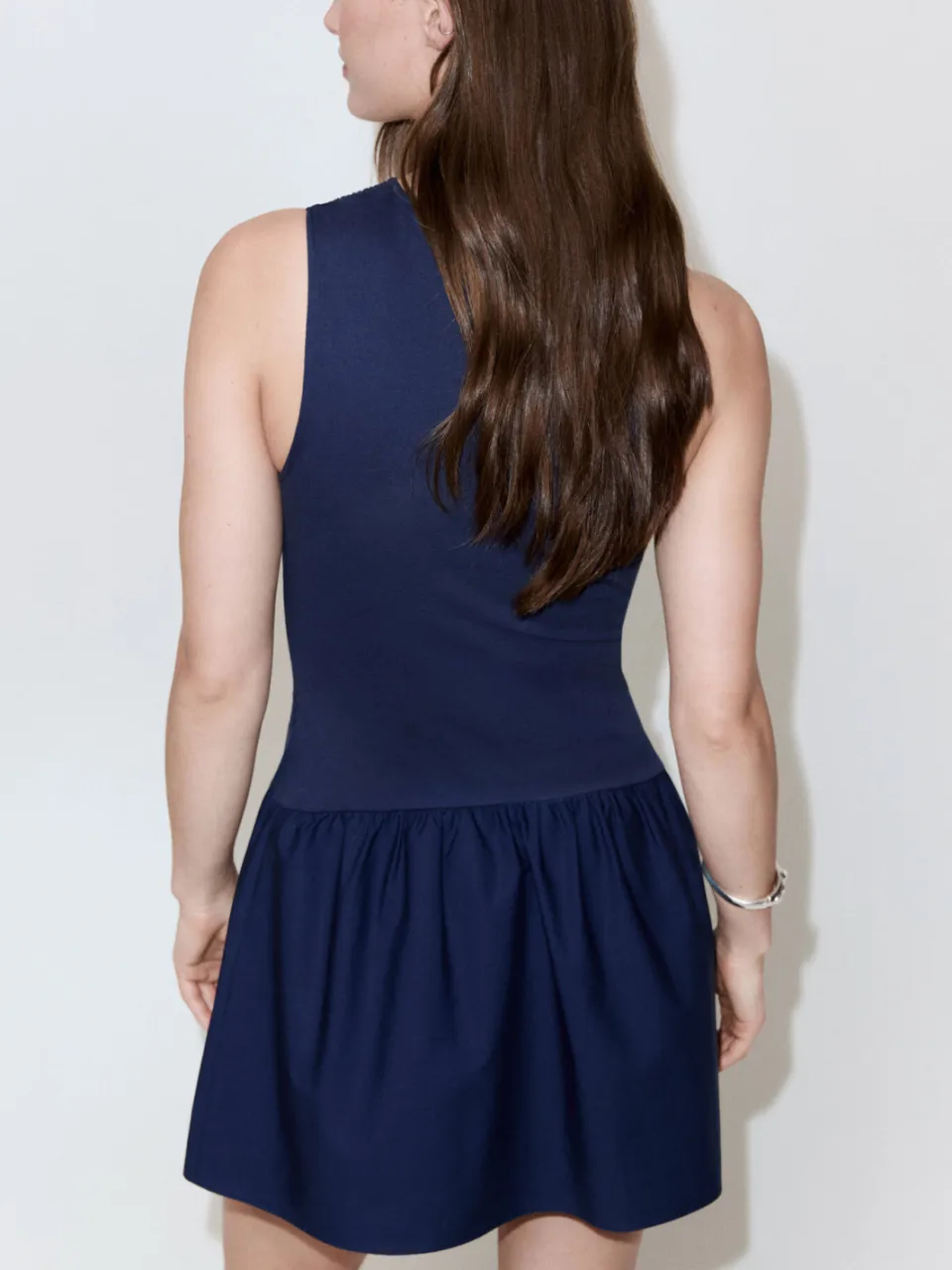 Mango korte zomerjurk - blauw, foto 4